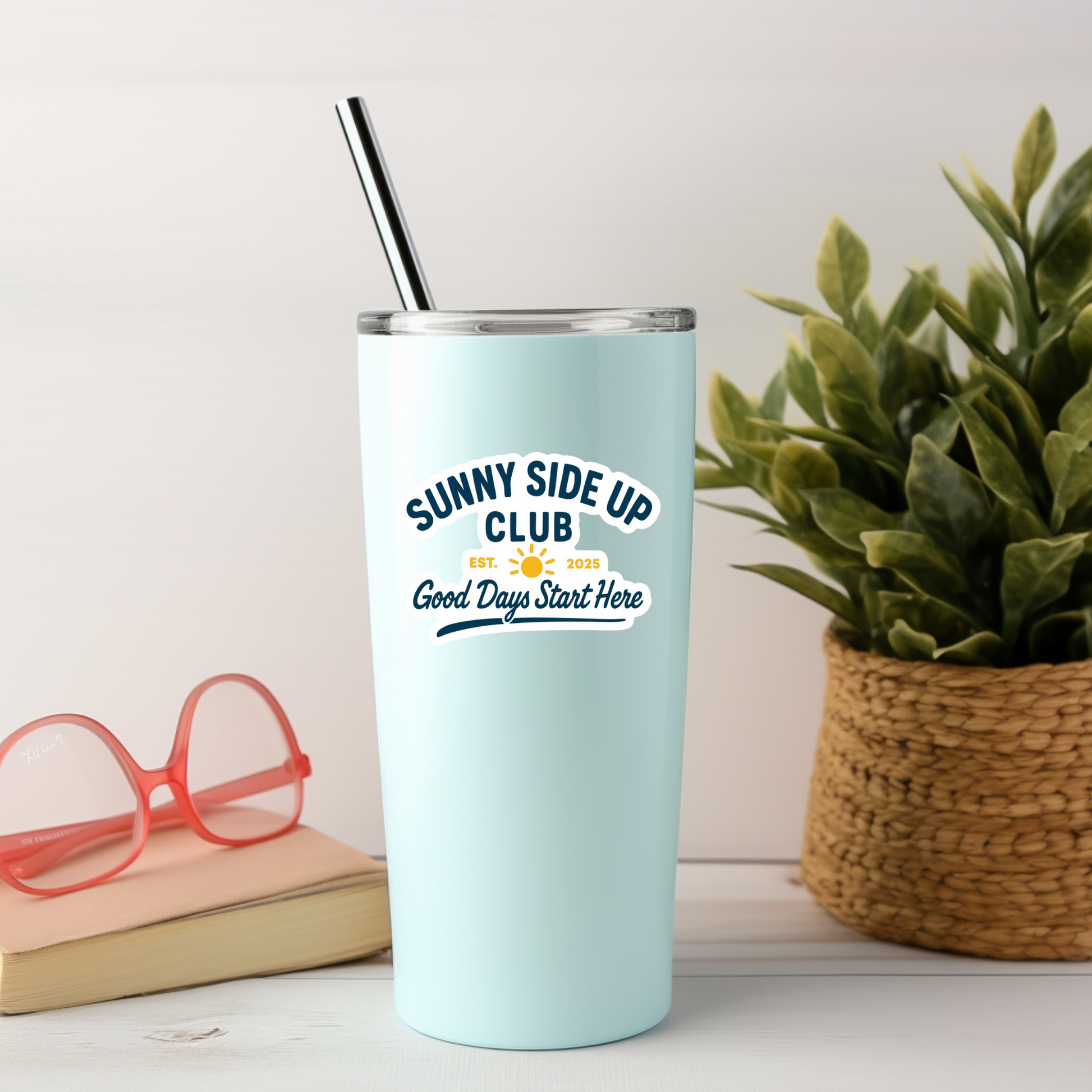 Sunny Side Up Club Sticker