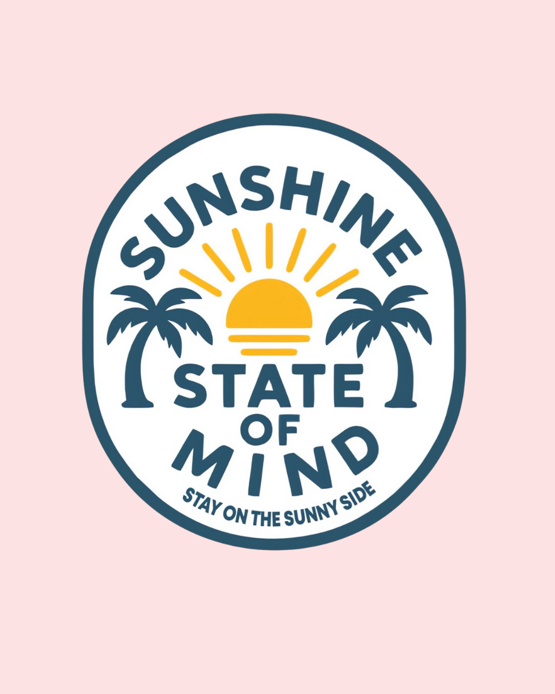 Sunshine State Of Mind Sticker