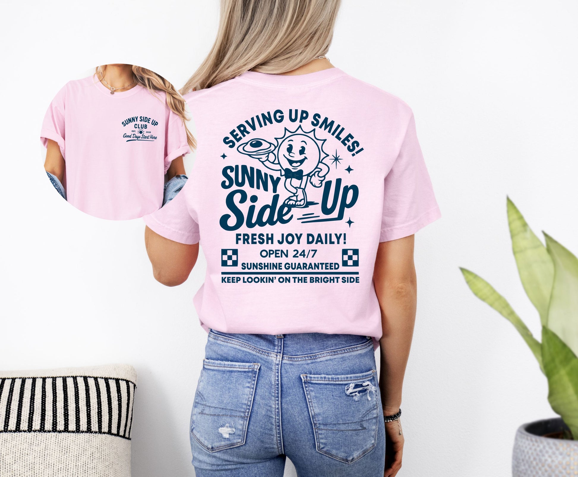 Sunny Side Up Diner Logo Tshirt