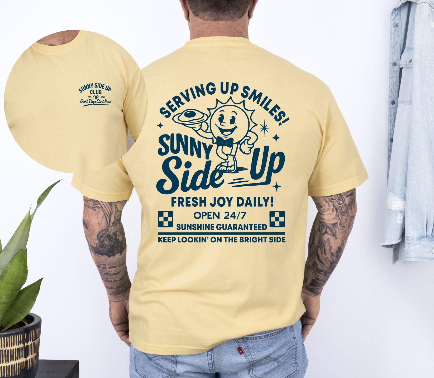 Sunny Side Up Diner Logo Tshirt
