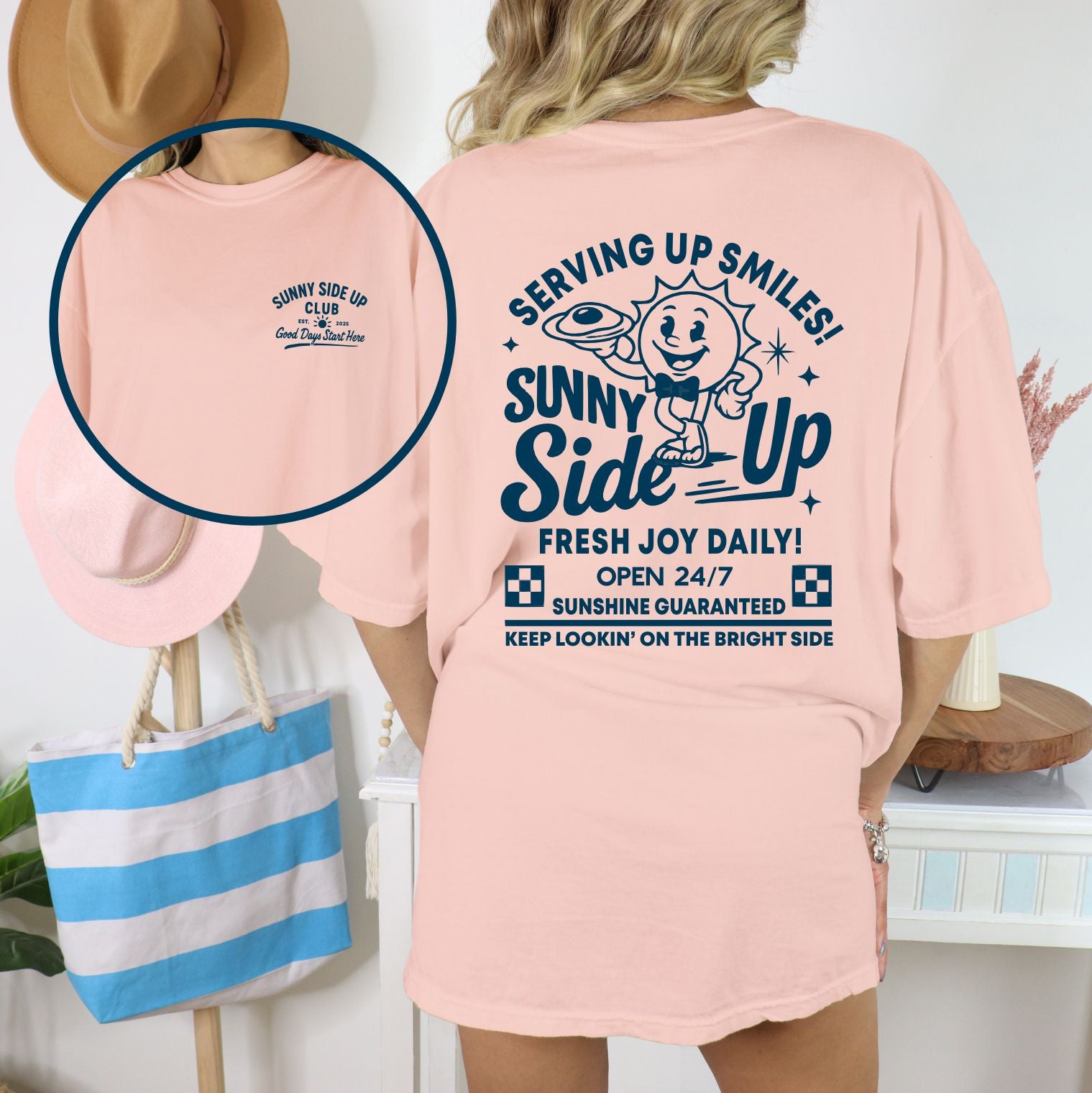 Sunny Side Up Diner Logo Tshirt